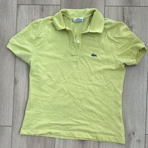 Lacoste Light Yellow Polo Shirt